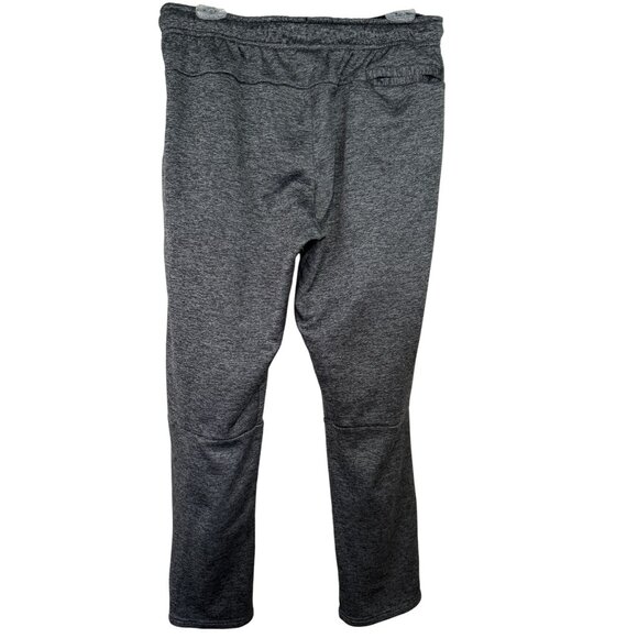 All in Motion Men’s Tech Fleece Grey Jogger Pants with Zipper Ankles Outside M - Picture 2 of 13